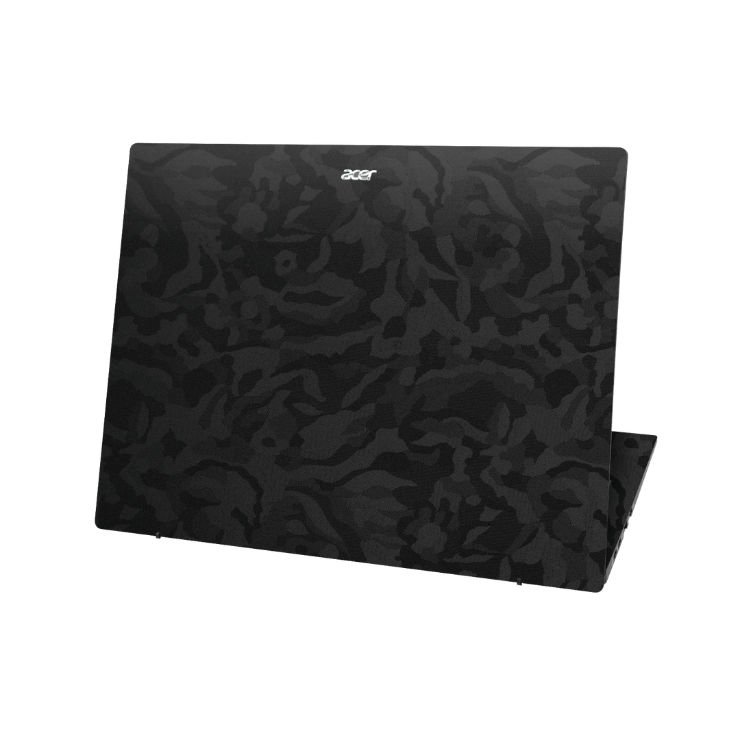 Acer Swift EDGE 16 Luxuria Black 3D Textured Camo Camouflage Skin Wrap Sticker Decal Cover Protector by QSKINZ | qskinz.com