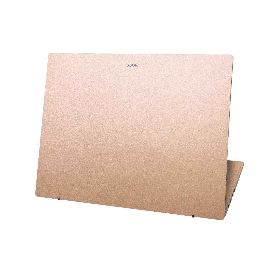 Acer Swift EDGE 16 Luxuria Rose Gold Metallic 3D Textured Skin Wrap Sticker Decal Cover Protector by QSKINZ | qskinz.com