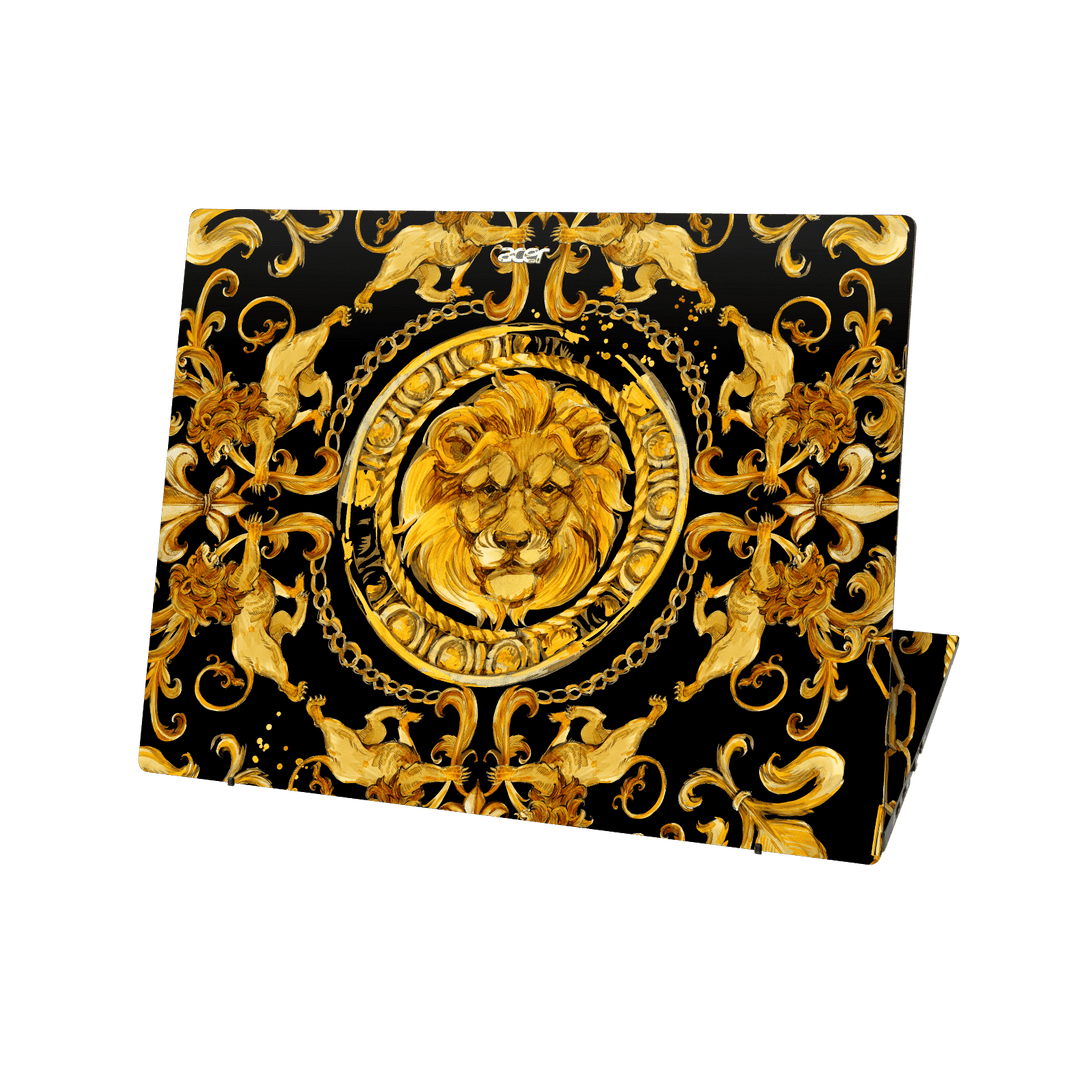 Acer Swift EDGE 16 Print Printed Custom SIGNATURE Baroque Gold Ornaments Skin Wrap Sticker Decal Cover Protector by QSKINZ | qskinz.com