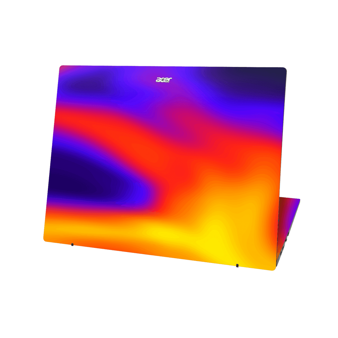 Acer Swift EDGE 16 Print Printed Custom SIGNATURE Infrablaze Infrared Thermal Neon Skin Wrap Sticker Decal Cover Protector by QSKINZ | QSKINZ.COM