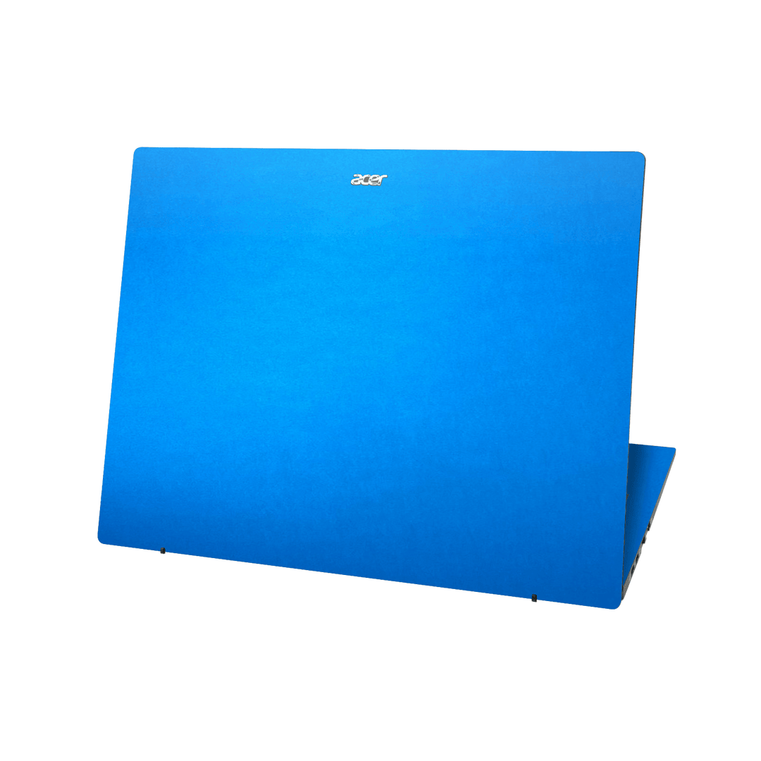 Acer Swift EDGE 16 Satin Blue Metallic Matt Matte Skin Wrap Sticker Decal Cover Protector by QSKINZ | qskinz.com