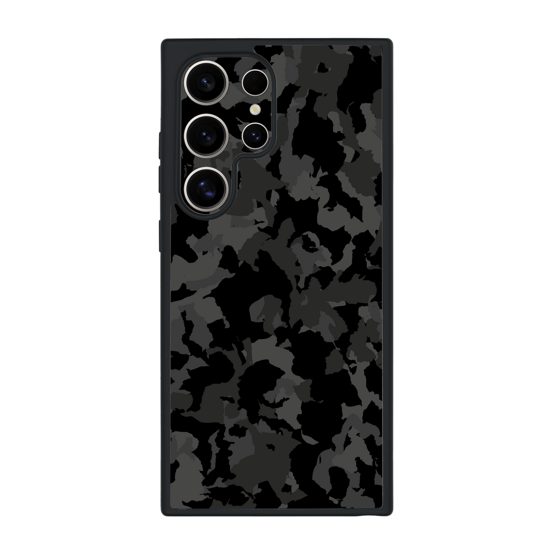Galaxy S24 ULTRA Qcaze Print Printed Custom SIGNATURE Camouflage Camo DARK SLATE Case by QSKINZ | qskinz.com
