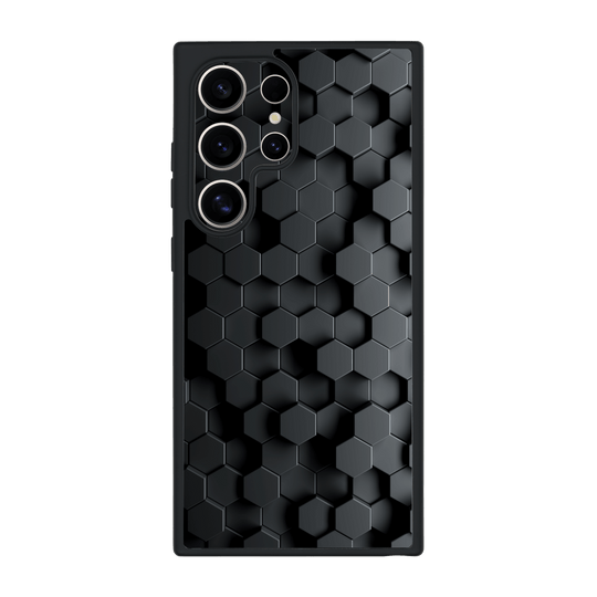 Galaxy S24 ULTRA Qcaze Print Printed Custom SIGNATURE Hexagonal Reaction Case by QSKINZ | qskinz.com