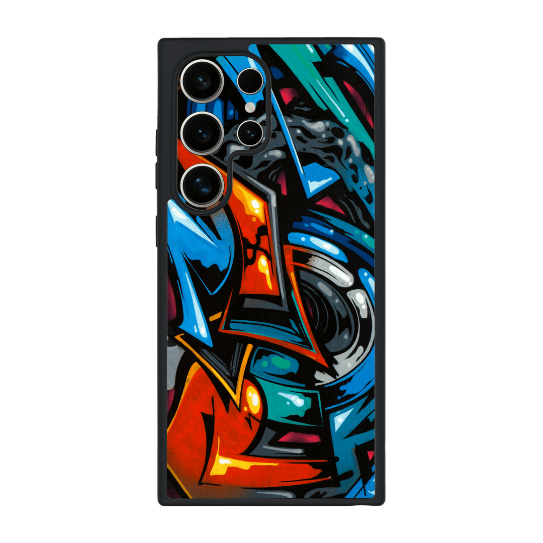 Galaxy S24 ULTRA Qcaze Print Printed Custom SIGNATURE Street Art Graffiti Case by QSKINZ | qskinz.com
