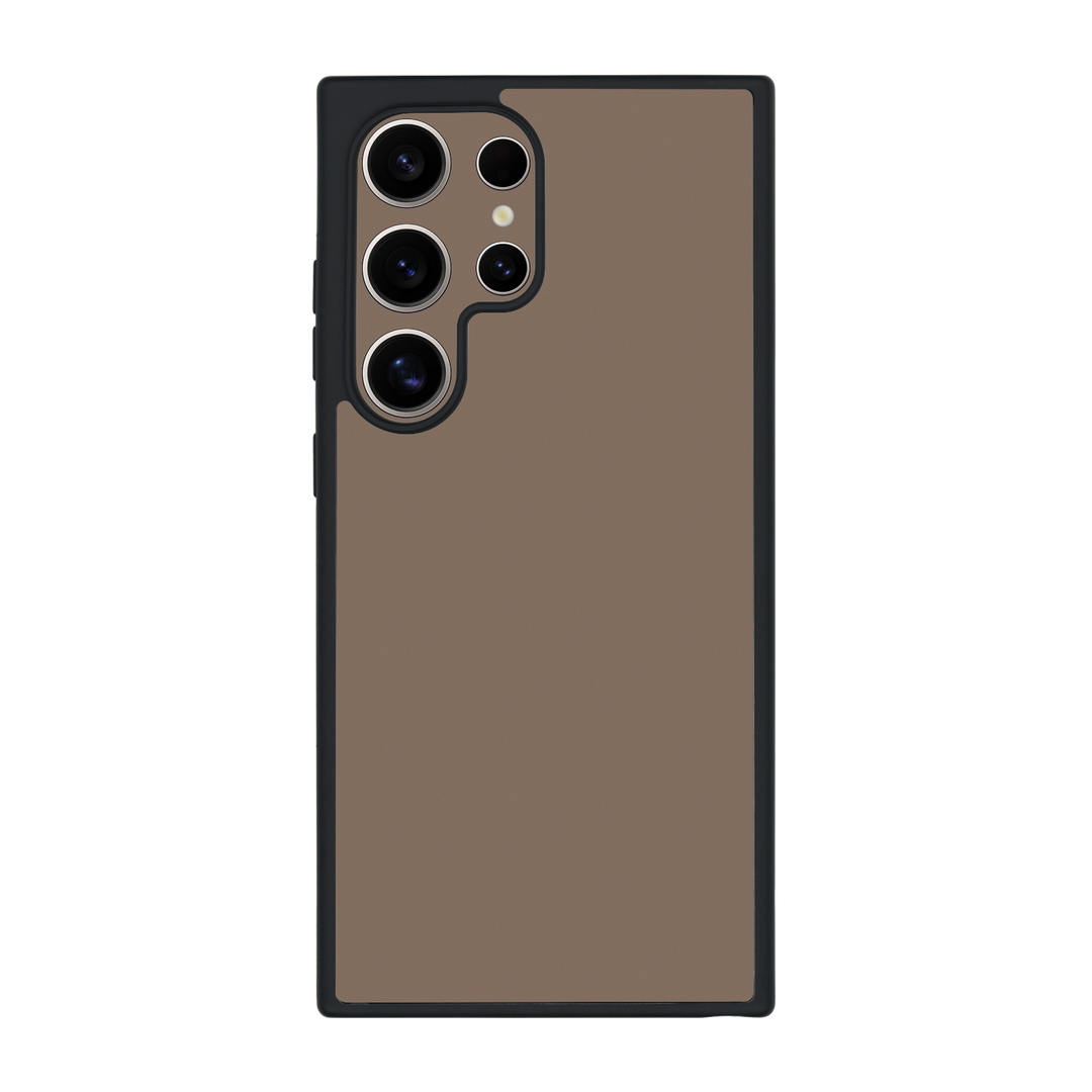 Galaxy S24 ULTRA Qcaze Soft-Touch Matte StealthMatte Mocha Taupe Neutral Case by QSKINZ | qskinz.com