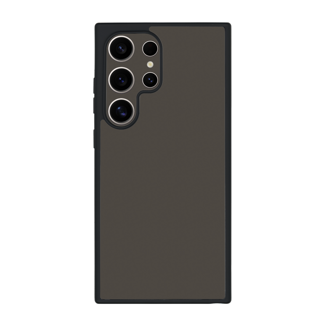 Galaxy S24 ULTRA Qcaze Soft-Touch Matte StealthMatte Mystiq Dark Grey Case by QSKINZ | qskinz.com