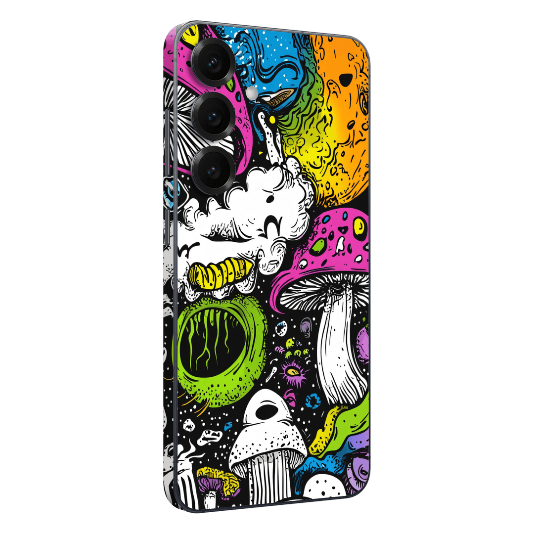 Galaxy S25 FE Custom Printed SIGNATURE “Cartoon Bloom” Art Painting Skin Wrap Sticker Decal Cover Protector by QSKINZ | QSKINZ.COM
