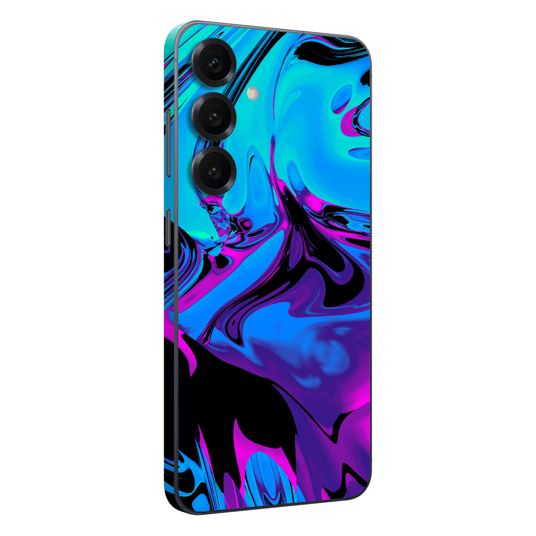 Galaxy S25 FE Print Printed Custom SIGNATURE Rainy Night in Bangkok Skin Wrap Sticker Decal Cover Protector by QSKINZ | qskinz.com