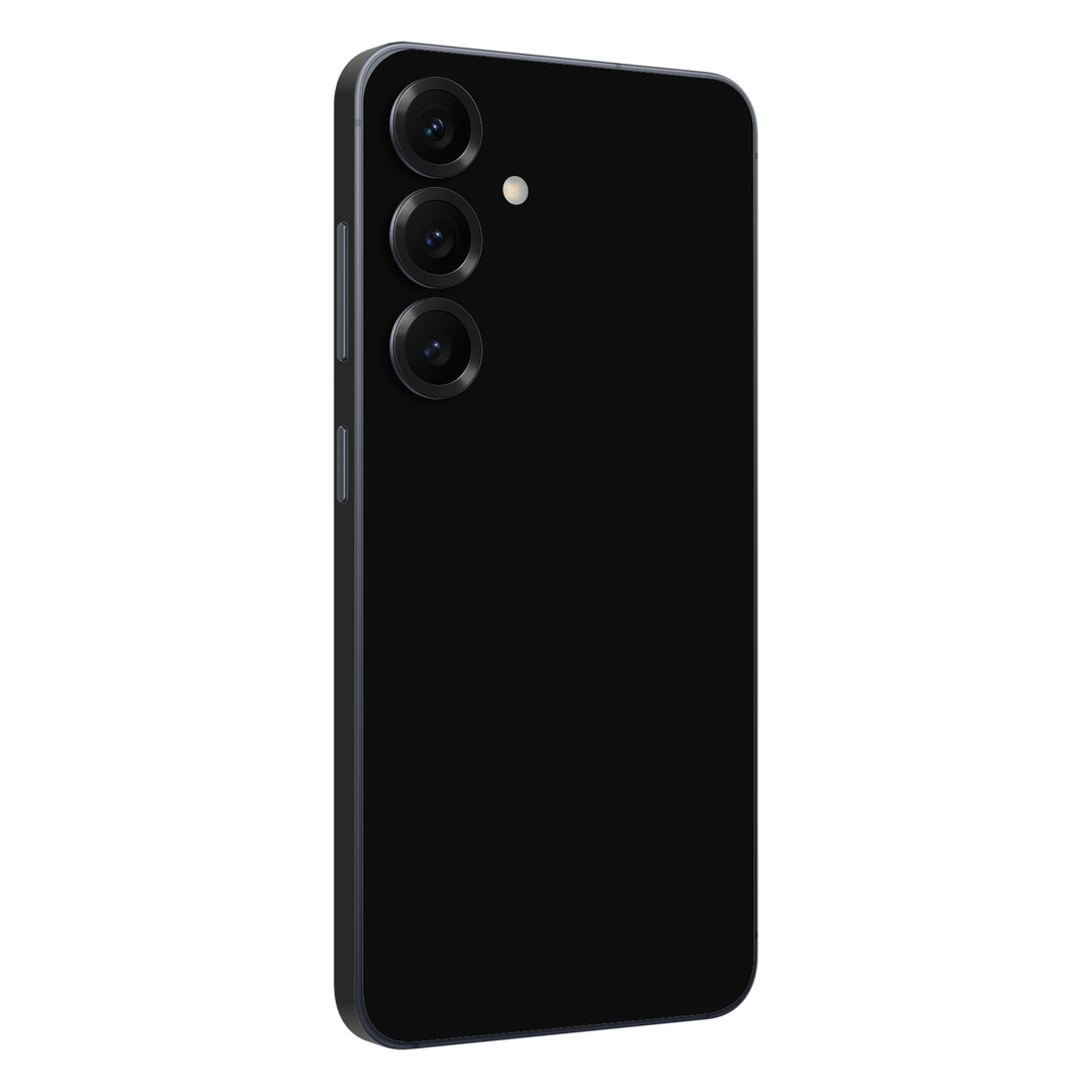 Galaxy S25 FE Soft-Touch Matte StealthMatte Phantom Black Skin Wrap Sticker Decal Cover Protector by QSKINZ | qskinz.com