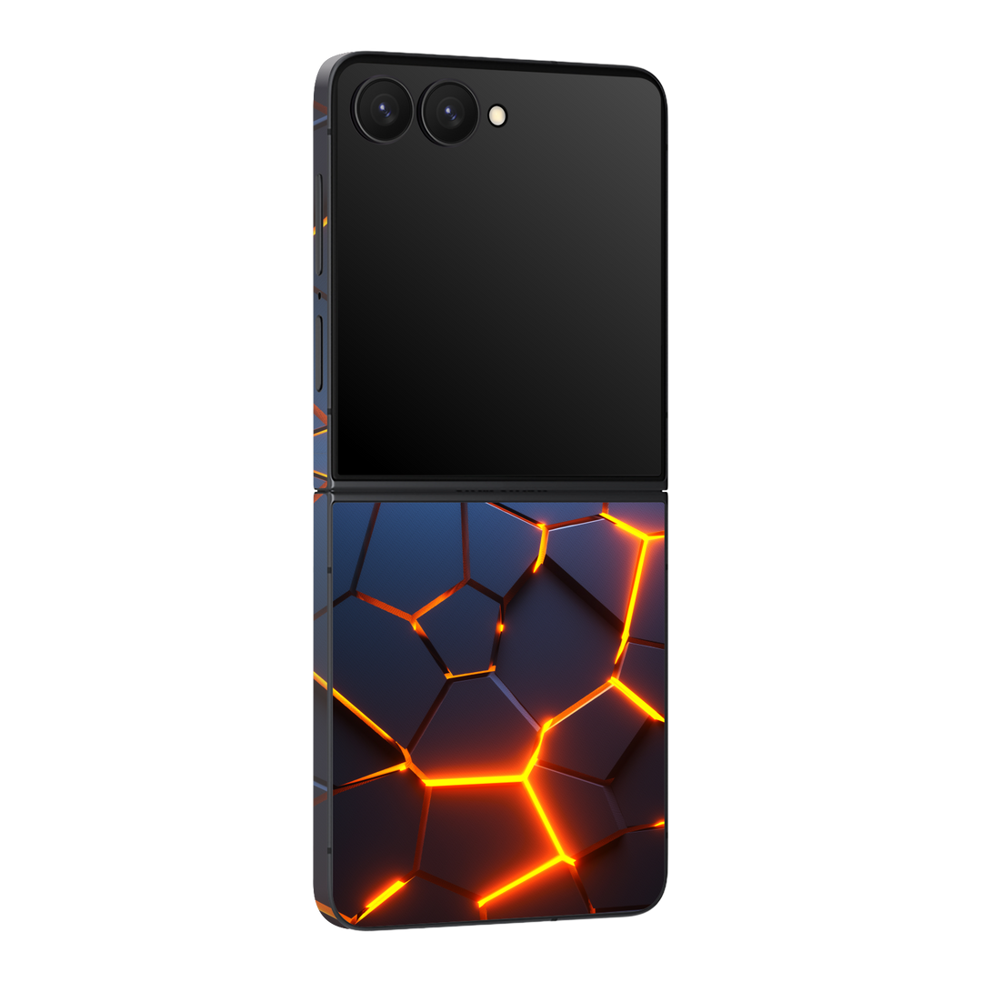 Galaxy Z Flip 7 Print Printed Custom SIGNATURE the Core Skin Wrap Sticker Decal Cover Protector by QSKINZ | qskinz.com
