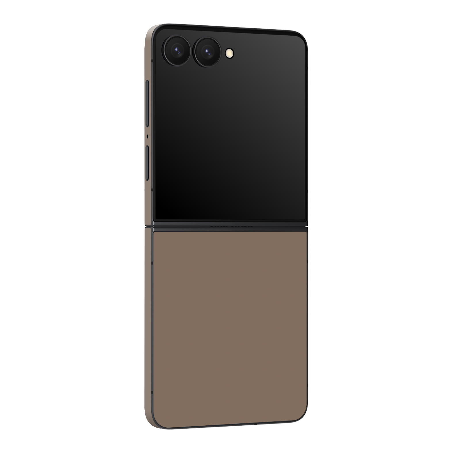 Galaxy Z Flip 7 Soft-Touch Matte StealthMatte Mocha Taupe Neutral Skin Wrap Sticker Decal Cover Protector by QSKINZ | qskinz.com