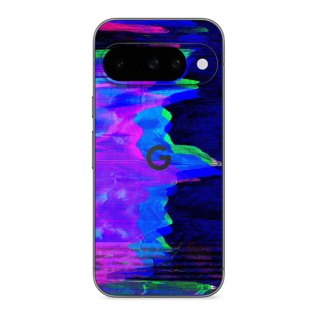 Google Pixel 10 Custom Printed SIGNATURE “Andromeda” Blue Purple Wave Skin Wrap Sticker Decal Cover Protector by QSKINZ | QSKINZ.COM