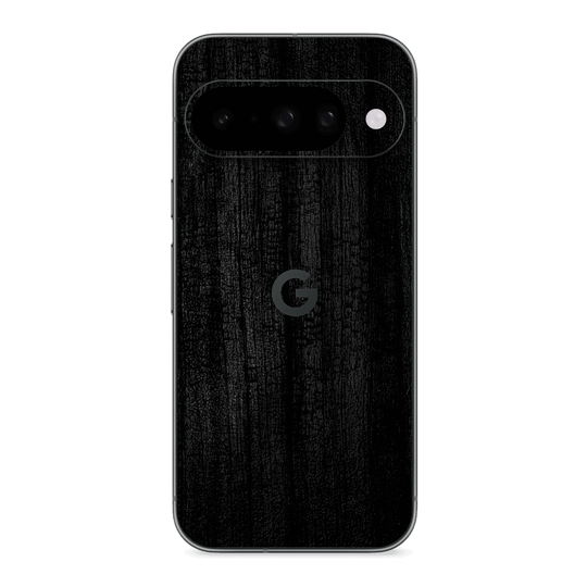 Google Pixel 10 Luxuria Black Charcoal Black Dragon Coal Stone 3D Textured Skin Wrap Sticker Decal Cover Protector by QSKINZ | qskinz.com