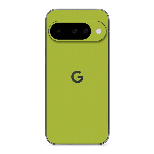 Google Pixel 10 Luxuria Lime Green Matt 3D Textured Skin Wrap Sticker Decal Cover Protector by QSKINZ | qskinz.com