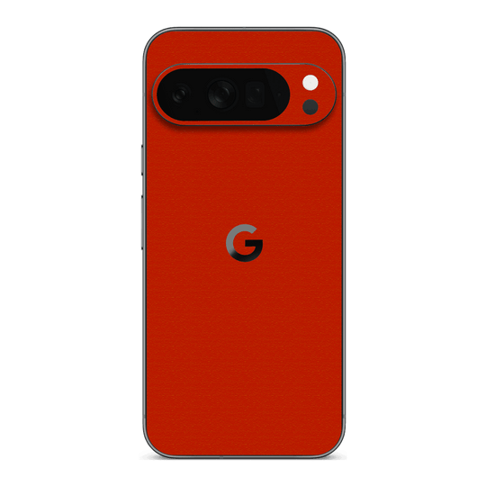 Google Pixel 10 PRO Luxuria Red Cherry Juice Matt 3D Textured Skin Wrap Sticker Decal Cover Protector by QSKINZ | qskinz.com