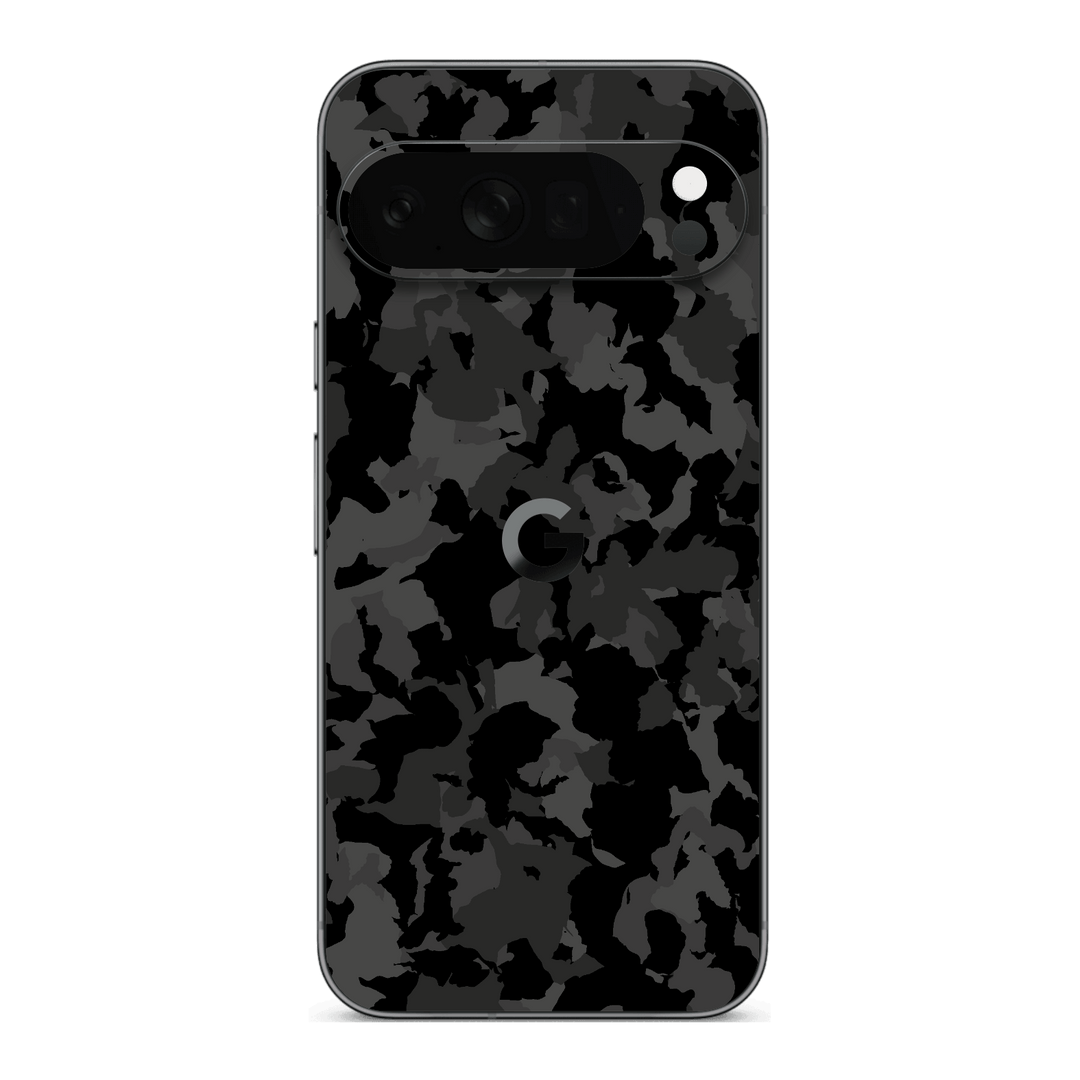 Google Pixel 10 PRO Print Printed Custom SIGNATURE Camouflage Camo DARK SLATE Skin Wrap Sticker Decal Cover Protector by QSKINZ | qskinz.com