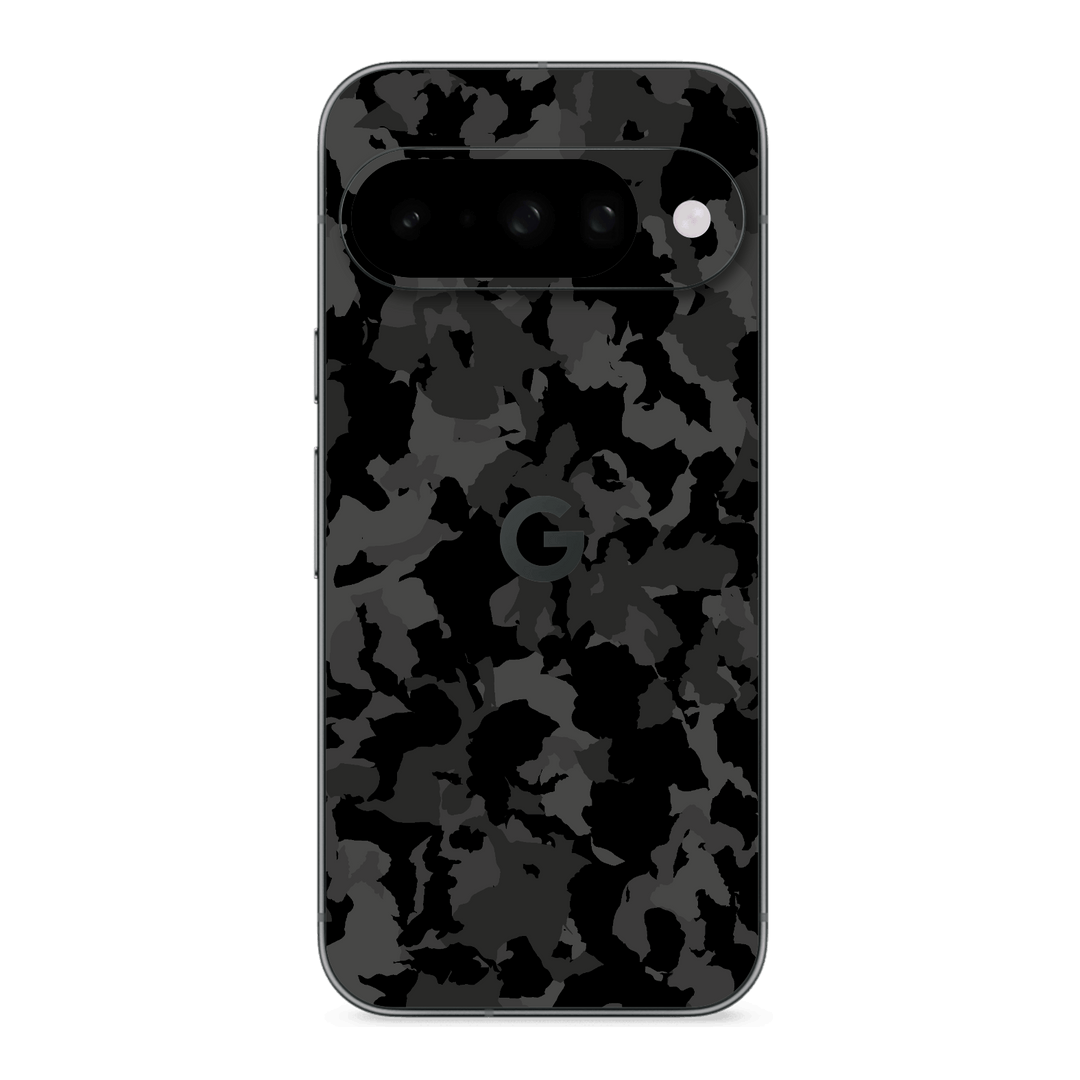 Google Pixel 10 Print Printed Custom SIGNATURE Camouflage Camo DARK SLATE Skin Wrap Sticker Decal Cover Protector by QSKINZ | qskinz.com
