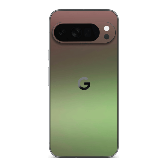 Google Pixel 10 Pro XL Chameleon Avocado Colour-changing Metallic Skin Wrap Sticker Decal Cover Protector by QSKINZ | qskinz.com