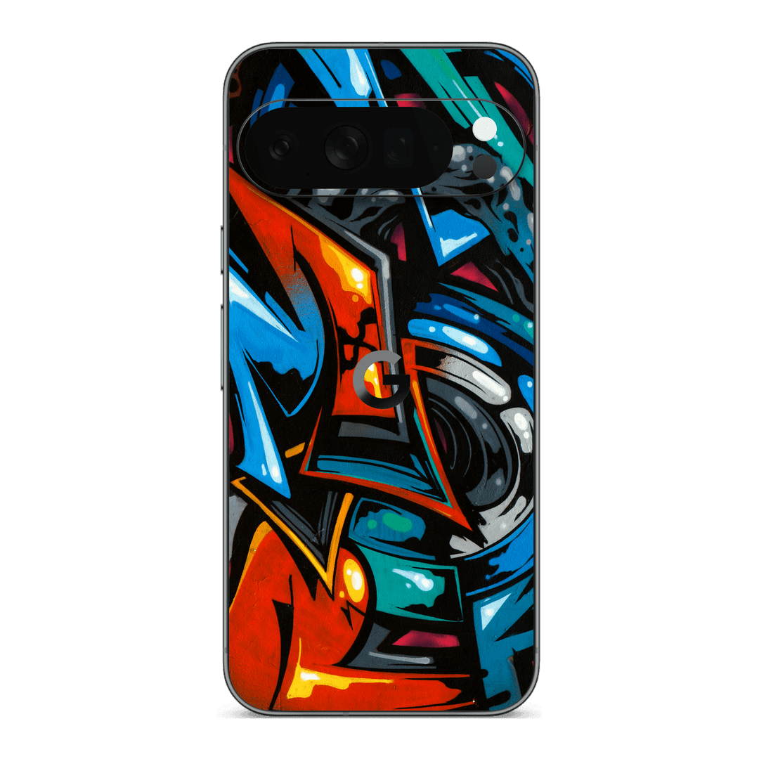 Google Pixel 10 Pro XL Print Printed Custom SIGNATURE Street Art Graffiti Skin, Wrap, Decal, Protector, Cover by QSKINZ | qskinz.com
