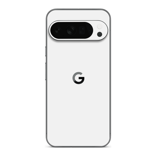 Google Pixel 10 Pro XL Soft-Touch Matte StealthMatte Polar White Skin Wrap Sticker Decal Cover Protector by QSKINZ | qskinz.com