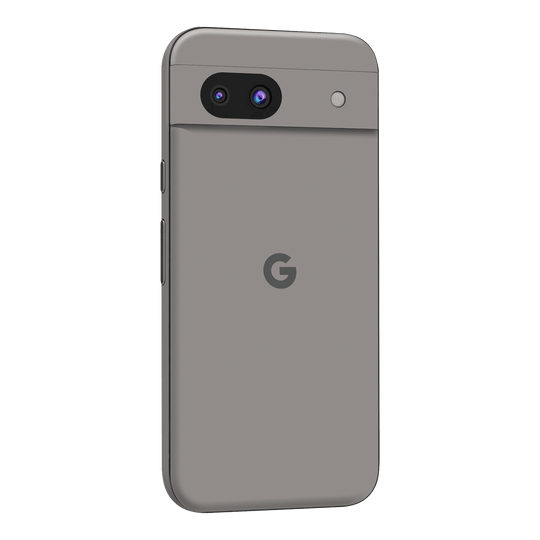 Google Pixel 8a Soft-Touch Matte StealthMatte Lunar Light Grey Skin Wrap Sticker Decal Cover Protector by QSKINZ | qskinz.com