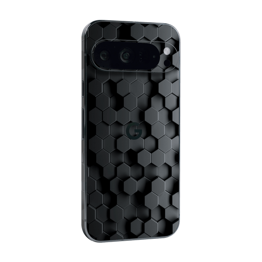 Google Pixel 9 PRO Print Printed Custom SIGNATURE Hexagonal Reaction Skin Wrap Sticker Decal Cover Protector by QSKINZ | qskinz.com