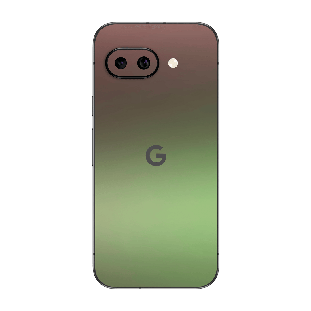 Google Pixel 9a Chameleon Avocado Colour-changing Metallic Skin Wrap Sticker Decal Cover Protector by QSKINZ | qskinz.com
