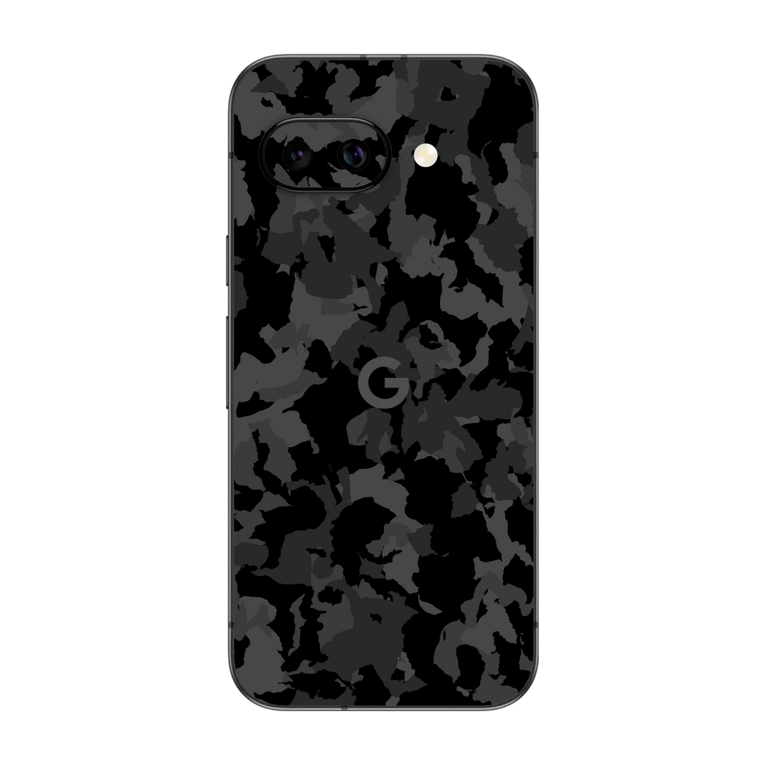 Google Pixel 9a Print Printed Custom SIGNATURE Camouflage Camo DARK SLATE Skin Wrap Sticker Decal Cover Protector by QSKINZ | qskinz.com
