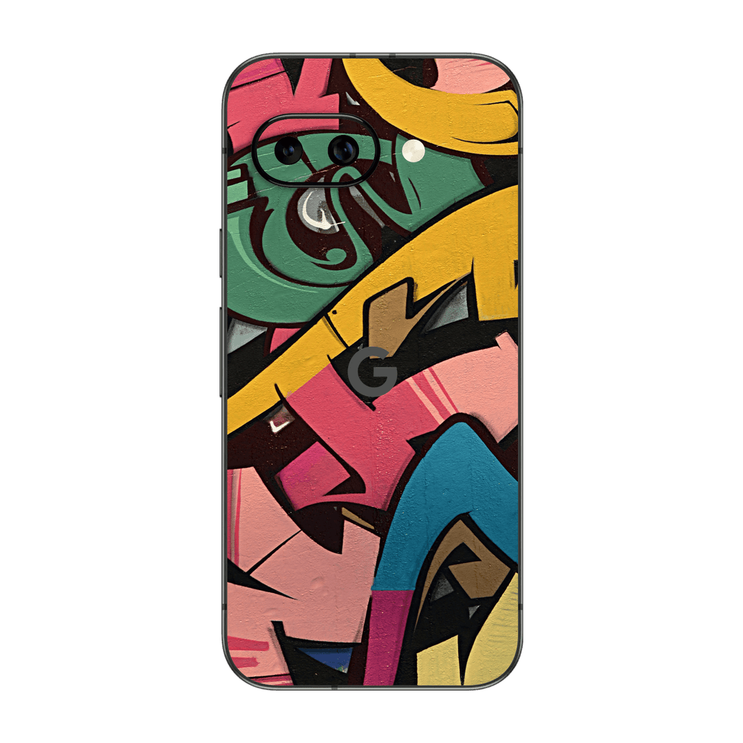 Google Pixel 9a Print Printed Custom SIGNATURE Vintage Street Art Skin Wrap Sticker Decal Cover Protector by QSKINZ | qskinz.com
