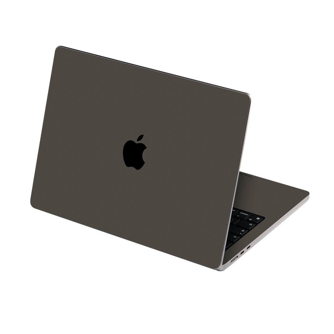 MacBook AIR 13.6" (2025, M4) Soft-Touch Matte StealthMatte Mystiq Dark Grey Skin Wrap Sticker Decal Cover Protector by QSKINZ | qskinz.com
