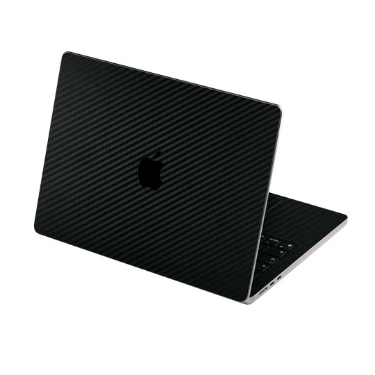 MacBook Air 15" (2025, M4) Black 3D Textured Carbon Fibre Fiber Skin Wrap Sticker Decal Cover Protector by QSKINZ | qskinz.com