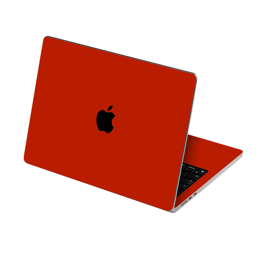 MacBook Air 15" (2025, M4) Luxuria Red Cherry Juice Matt 3D Textured Skin Wrap Sticker Decal Cover Protector by QSKINZ | qskinz.com