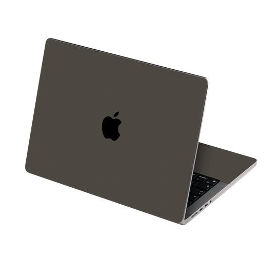MacBook PRO 14” (2024, M4) Soft-Touch Matte StealthMatte Mystiq Dark Grey Skin Wrap Sticker Decal Cover Protector by QSKINZ | qskinz.com
