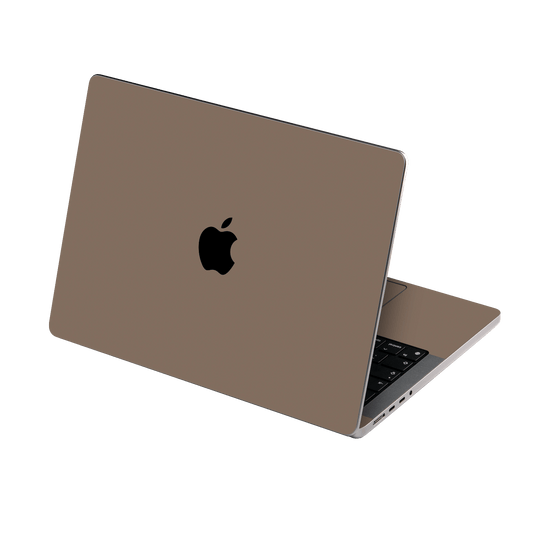 MacBook PRO 16” (2024, M4) Soft-Touch Matte StealthMatte Mocha Taupe Neutral Skin Wrap Sticker Decal Cover Protector by QSKINZ | qskinz.com