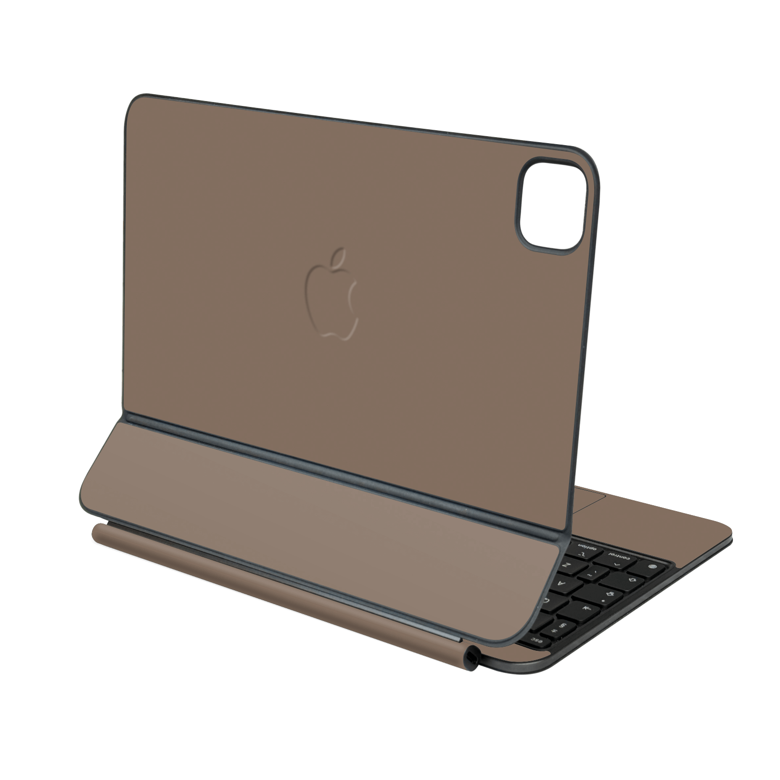 Magic Keyboard for iPad PRO 13” (M4, 2024) Soft-Touch Matte StealthMatte Mocha Taupe Neutral Skin Wrap Sticker Decal Cover Protector by QSKINZ | qskinz.com