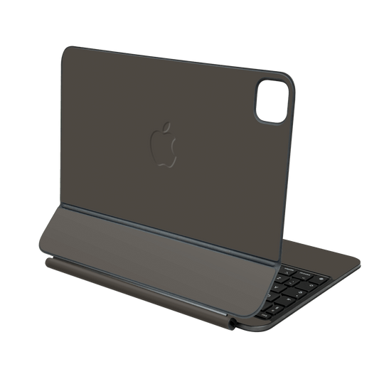 Magic Keyboard for iPad Pro 11” (M4, 2024) Soft-Touch Matte StealthMatte Mystiq Dark Grey Skin Wrap Sticker Decal Cover Protector by QSKINZ | qskinz.com