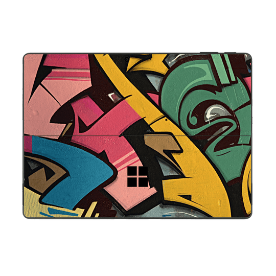 Microsoft Surface Pro 10 Print Printed Custom SIGNATURE Vintage Street Art Skin Wrap Sticker Decal Cover Protector by QSKINZ | qskinz.com