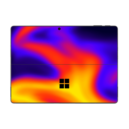 Microsoft Surface Pro 11 Print Printed Custom SIGNATURE Infrablaze Infrared Thermal Neon Skin Wrap Sticker Decal Cover Protector by QSKINZ | QSKINZ.COM