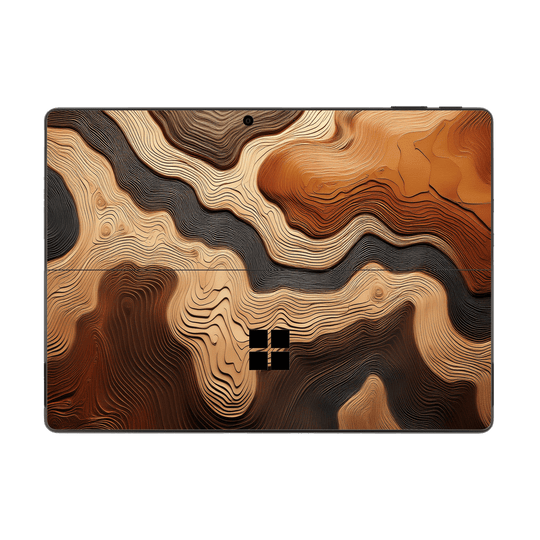 Microsoft Surface Pro 9 Print Printed Custom SIGNATURE Dune Écru Neutral Earth Colours Skin Wrap Sticker Decal Cover Protector by QSKINZ | QSKINZ.COM