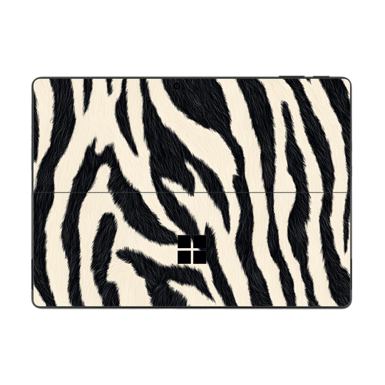 Microsoft Surface Pro 9 Print Printed Custom SIGNATURE Zebré Royale Zebra Print Skin Wrap Sticker Decal Cover Protector by QSKINZ | QSKINZ.COM