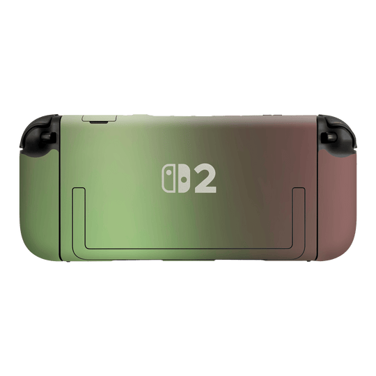 Nintendo Switch 2 Console Chameleon Avocado Colour-changing Metallic Skin Wrap Sticker Decal Cover Protector by QSKINZ | qskinz.com