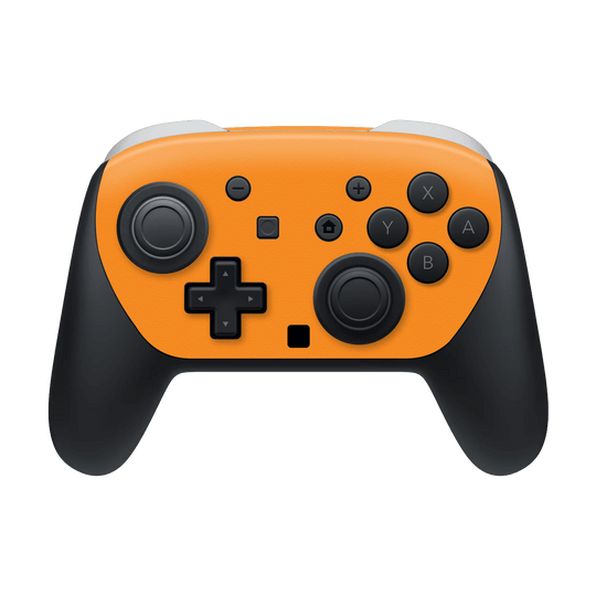 Nintendo Switch 2 PRO CONTROLLER Luxuria Sunrise Orange Matt 3D Textured Skin Wrap Sticker Decal Cover Protector by QSKINZ | qskinz.com

