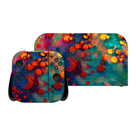 Nintendo Switch 2 Print Printed Custom SIGNATURE Abstract Art Impression Skin Wrap Sticker Decal Cover Protector by QSKINZ | qskinz.com