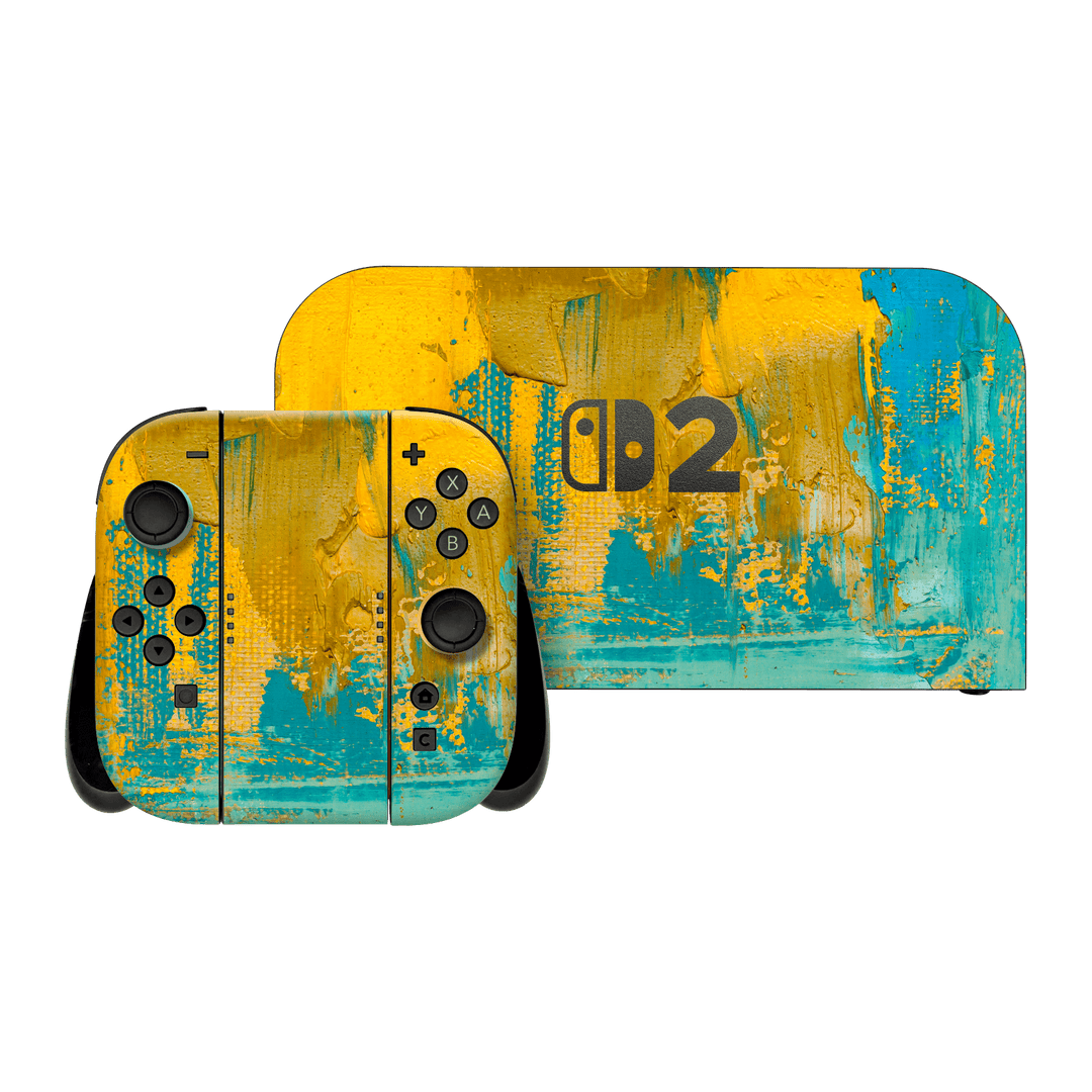 Nintendo Switch 2 Print Printed Custom SIGNATURE Art in FLORENCE Skin, Wrap, Decal, Protector, Cover by QSKINZ | qskinz.com