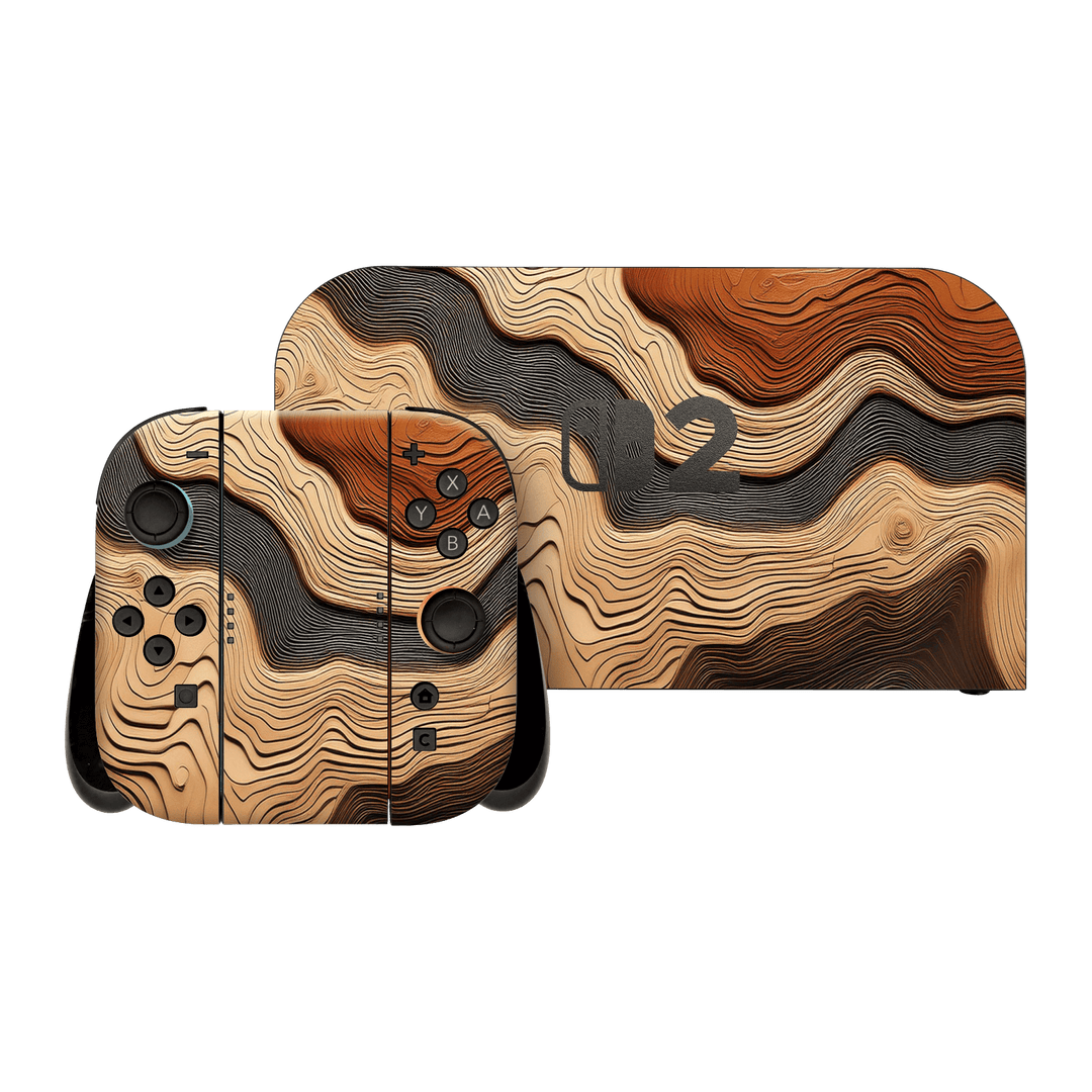 Nintendo Switch 2 Print Printed Custom SIGNATURE Dune Écru Neutral Earth Colours Skin Wrap Sticker Decal Cover Protector by QSKINZ | QSKINZ.COM