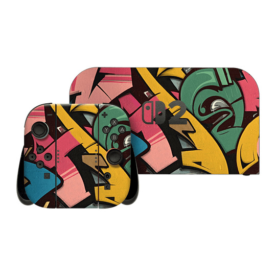 Nintendo Switch 2 Print Printed Custom SIGNATURE Vintage Street Art Skin Wrap Sticker Decal Cover Protector by QSKINZ | qskinz.com