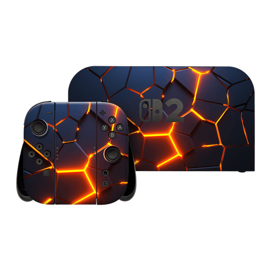 Nintendo Switch 2 Print Printed Custom SIGNATURE the Core Skin Wrap Sticker Decal Cover Protector by QSKINZ | qskinz.com