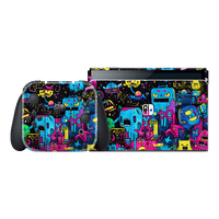 Nintendo Switch OLED SIGNATURE Arcade Rave Skin