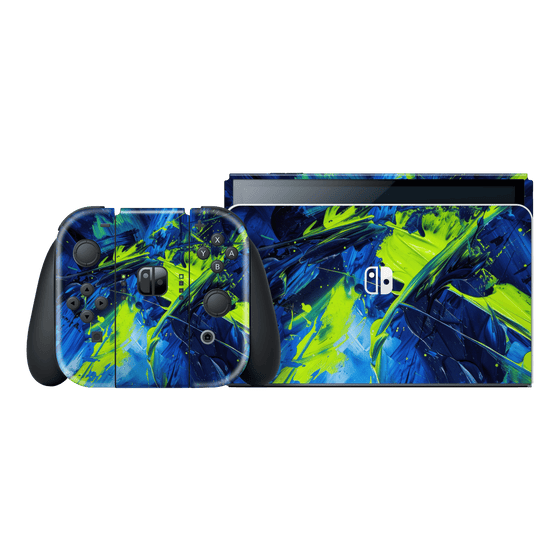 Nintendo Switch OLED SIGNATURE Glowquatic Skin