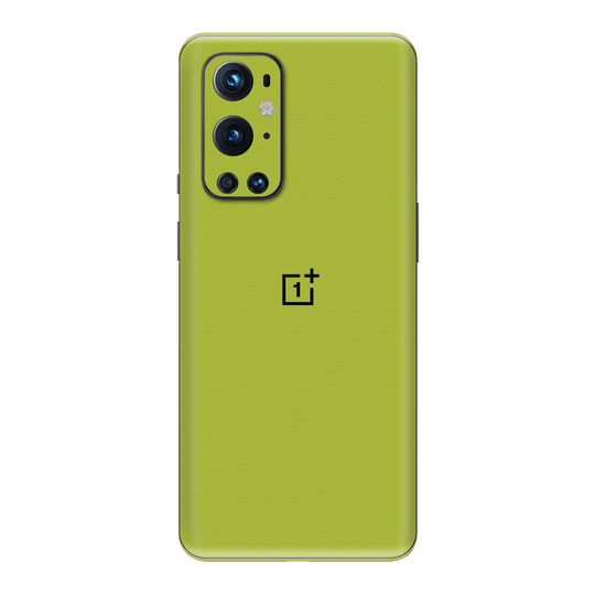 OnePlus 9 PRO Luxuria Lime Green Matt 3D Textured Skin Wrap Sticker Decal Cover Protector by QSKINZ | qskinz.com